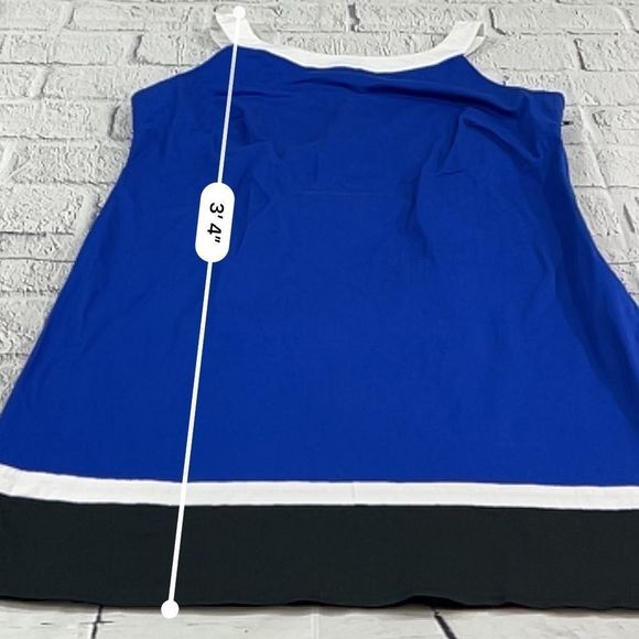 DEFECTS Women’s DBy Multicolored Stretchable Sleeveless Midi Dress (16) AM17 - Picture 7 of 8